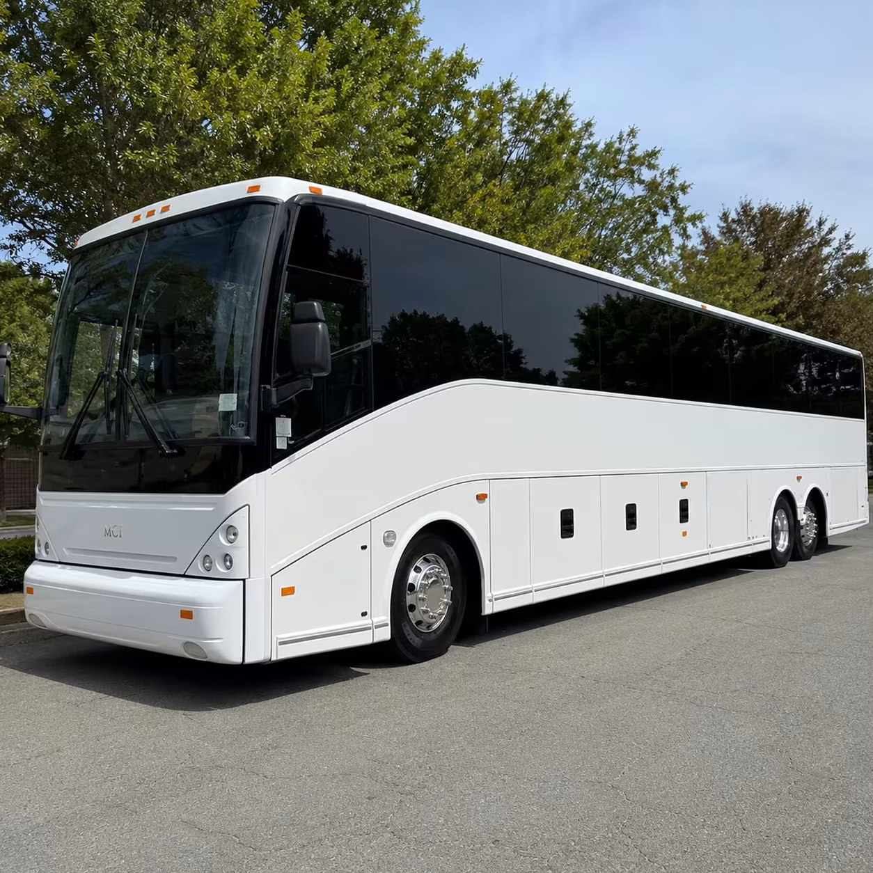 56 passenger charter bus