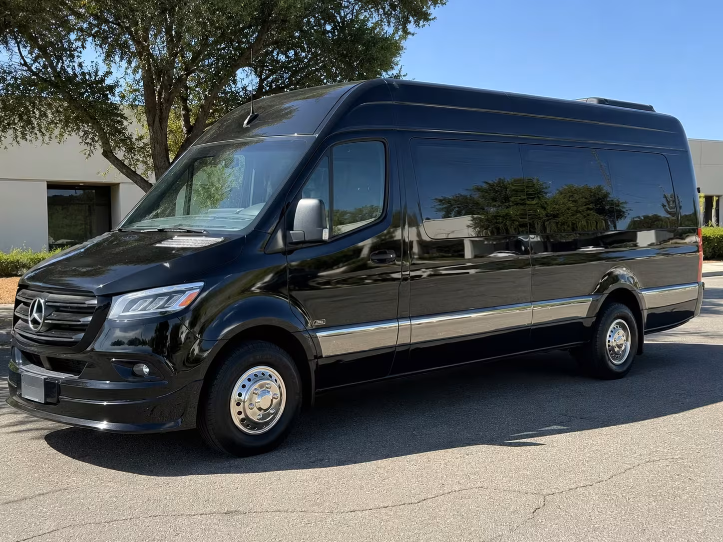 sprinter van with driver